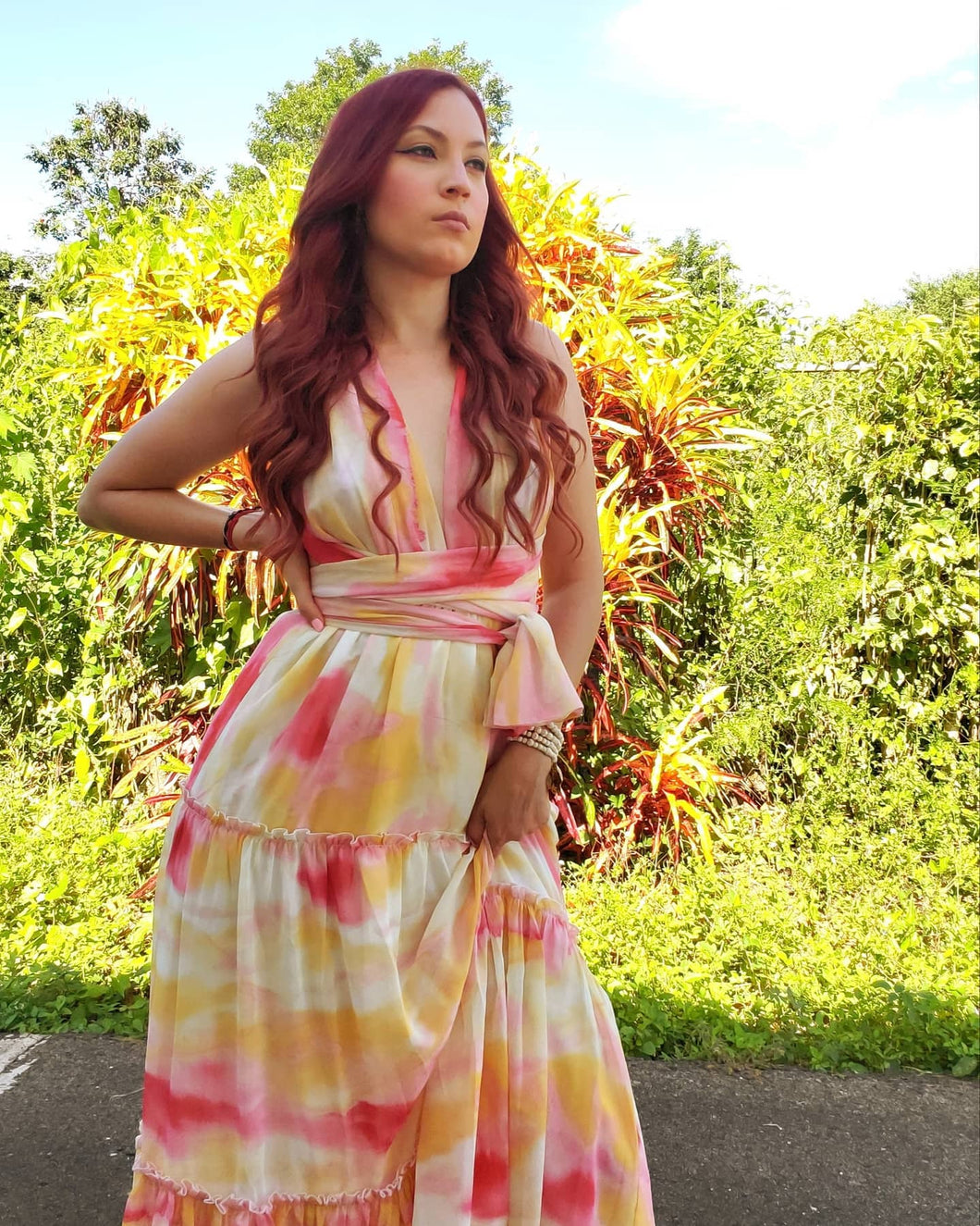 Cotton Candy Maxi Dress